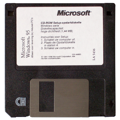Windows 95 diskette